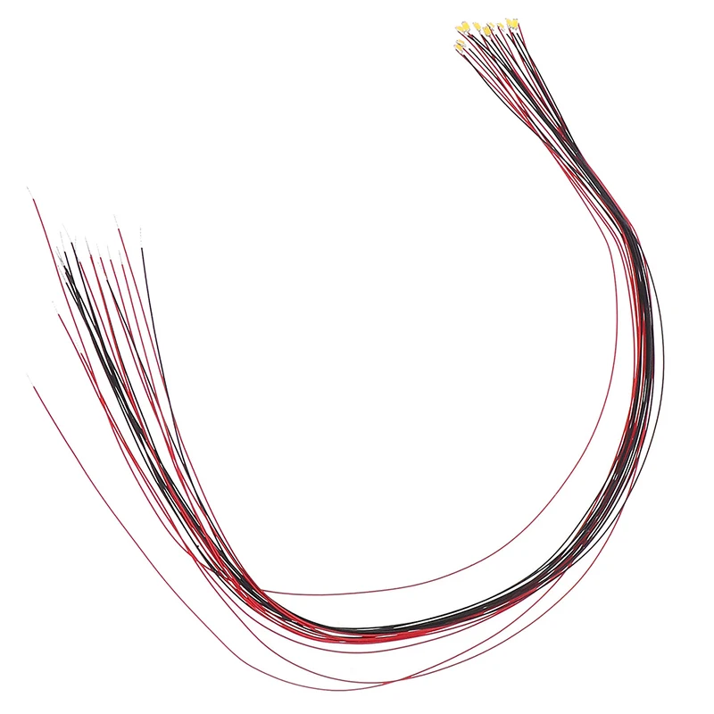 10 шт 20 см t0603wm припаянные micro litz Проводные выводы теплый белый smd led 0603
