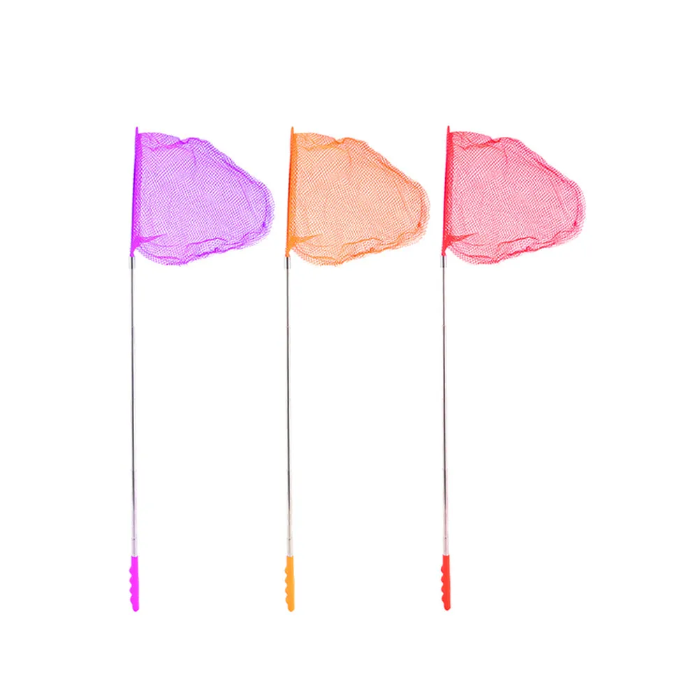 

3Pcs Insect Catching Net for Children Portable Telescopic Handle Outdoor Bug Butterfly Garden Pond Tool