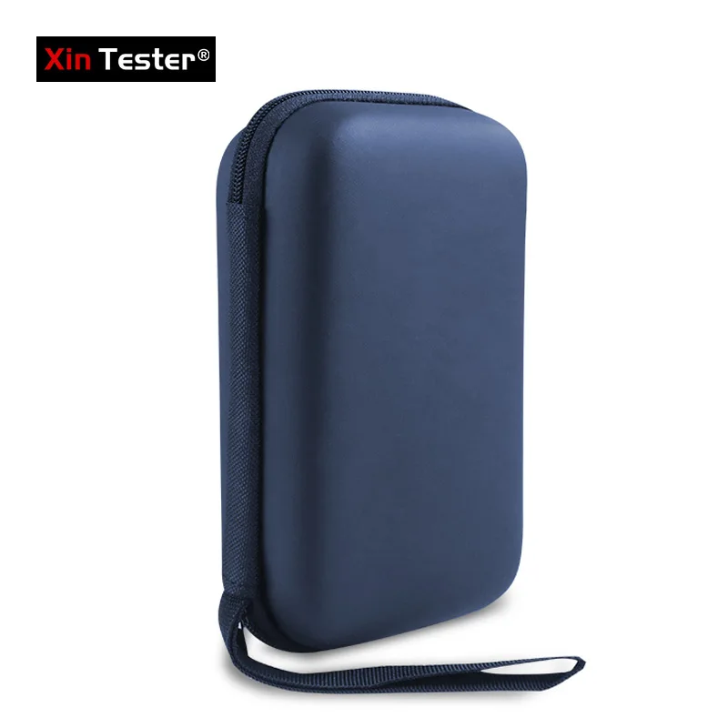 Xin Tester Multímetro Hard Eva Tool Case Mesh Carry Storage Bolsa Waterproof Leather Pouch Box 152x85x45 mm 6×3.4x 1.8in