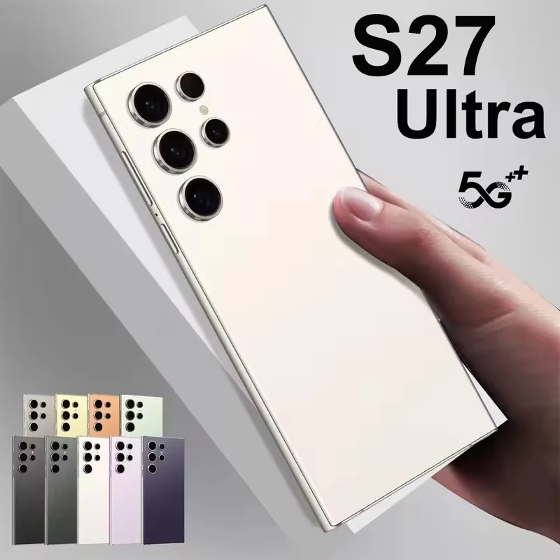 

HOT 2026 NEW High Quality Silicone Case For S27 Ultra 7.3 Inch Smartphone Shockproof Cover Lite Moblie Phones Cases Accessories