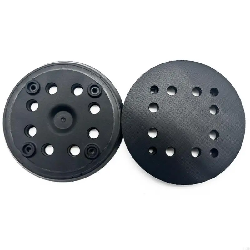 2Pcs 8 Holes & 4 Eye Sanding Plate Polishing Disc Sanding Machine Grinding Disc