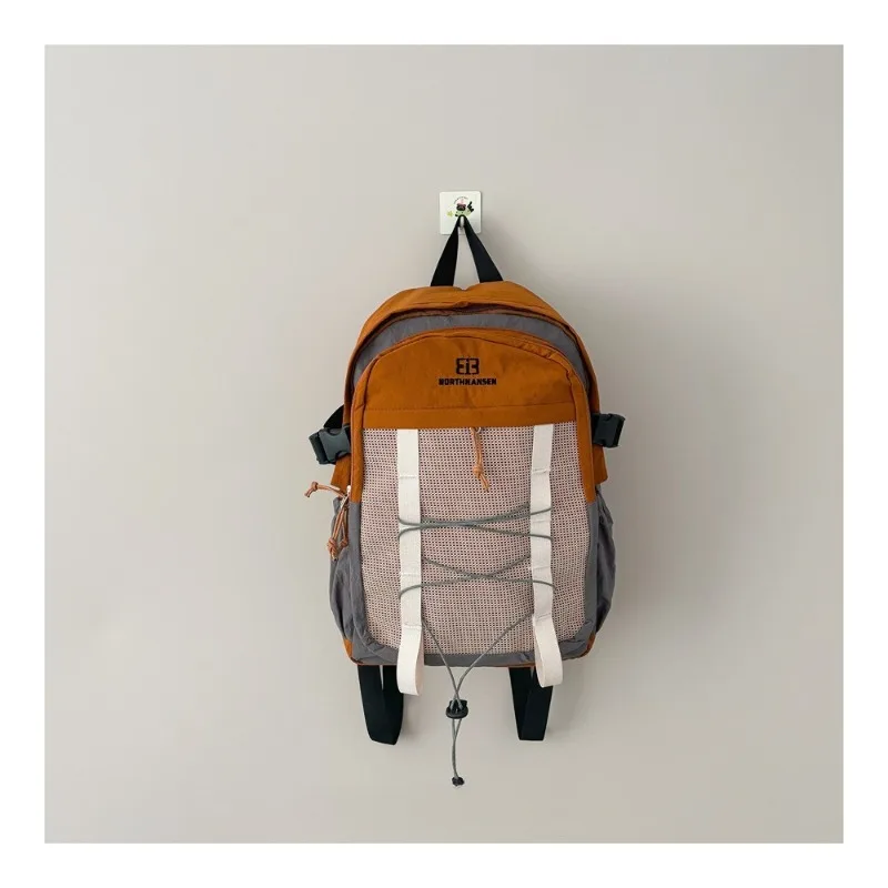 

Детский рюкзак на шнурке в стиле INS, большая вместимость для школьных поездок на открытом воздухе, универсальная легкая сумка унисекс для детей.