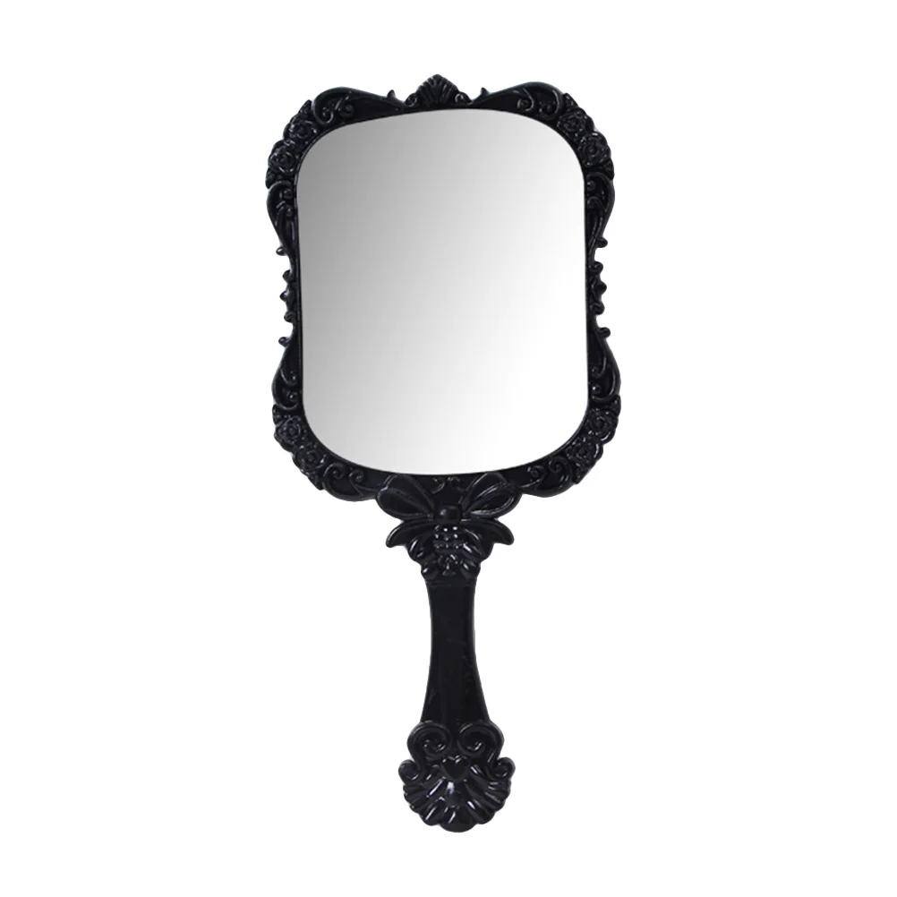 

2Pcs Compact Butterfly Pattern Mirror Lightweight Travel Mirror with Smooth Finish Ideal for Gift Salon Portable Use