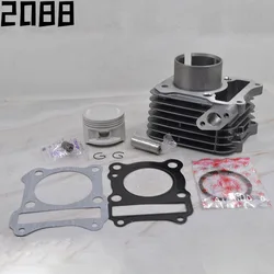 Silver STD 150cc for KEEWAY RKV150 RKS150 RKV RKS 148  Motorcycle Cylinder Piston Gasket Rebuild Kit