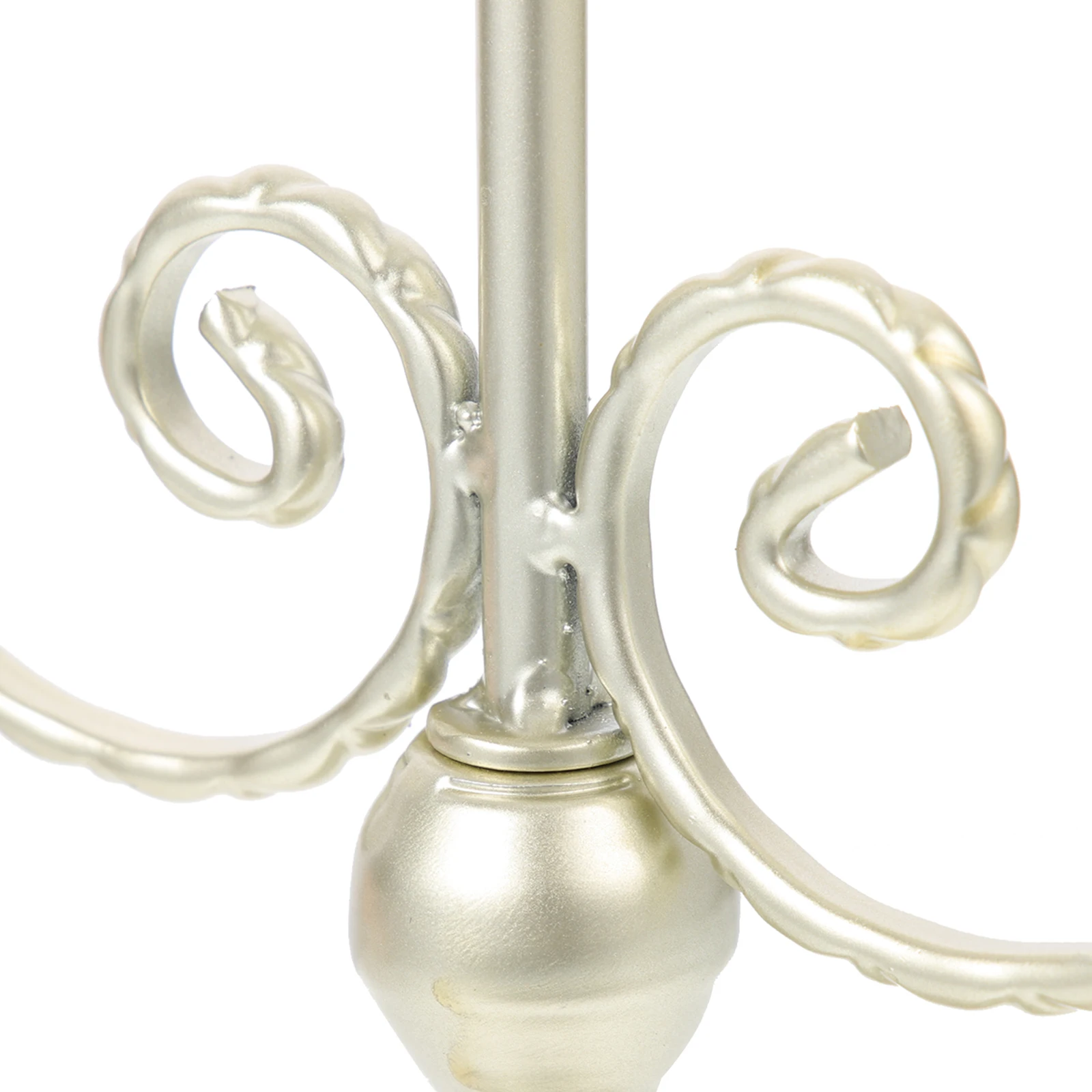 

Iron Art Candelabrum European Style 3-Arm Candlestick Vintage Metal Stand Desktop Decoration Home Office Hotel