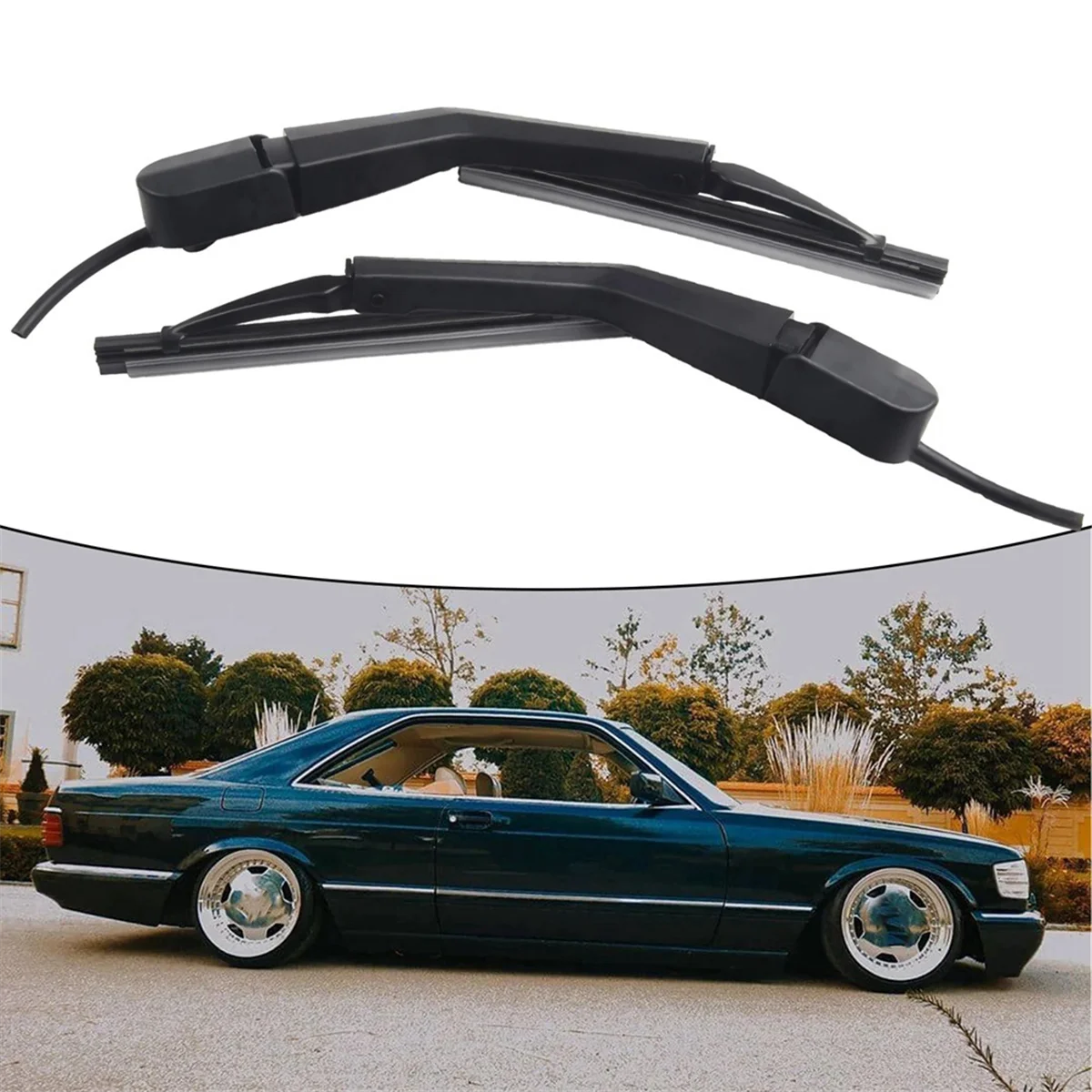 Headlight Wiper Light Wiper Car Accessories for Mercedes-Benz W126 A1268204544 A1268204644