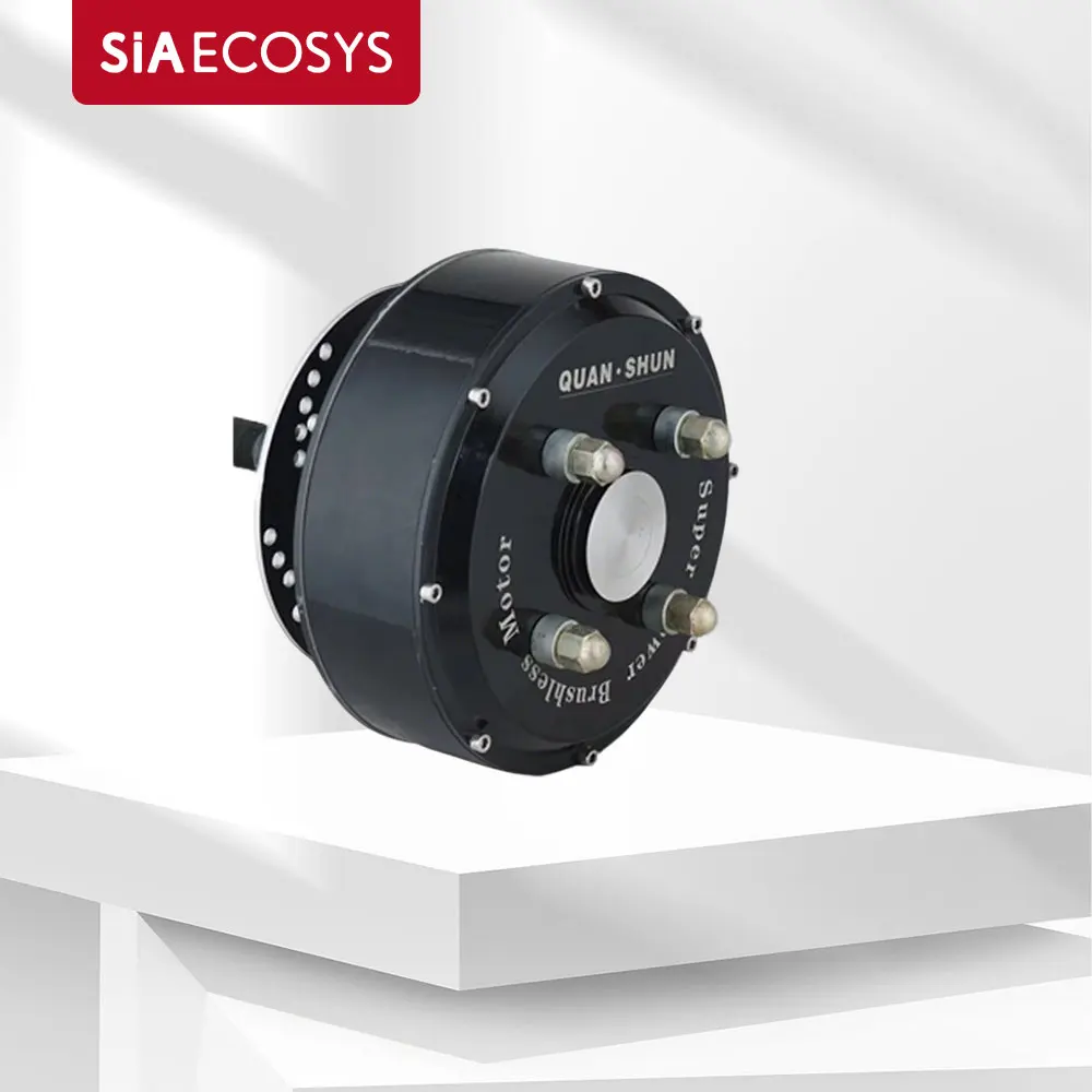 

QS Motor E-car 205 3000 Вт 205 50H V2 электрический мотор-концентратор колеса для небольшого электронного автомобиля