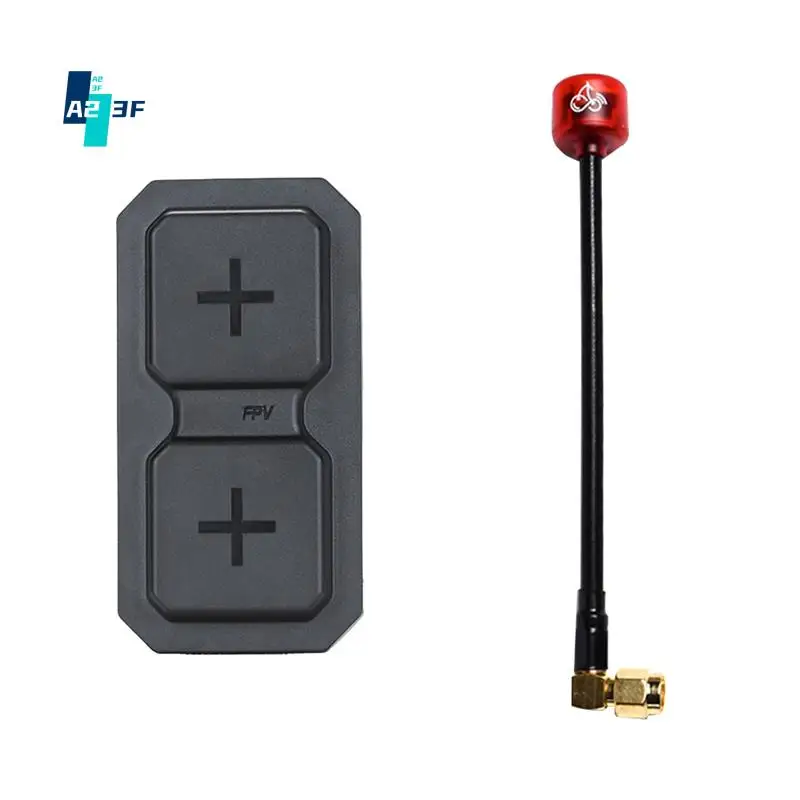 

A23F-RANGE PLUS 2X 5.8G Directional Dual-Unit Antenna+ Cherry2nd Gen Antenna SMA 11Dbi For RC FPV Drone Parts