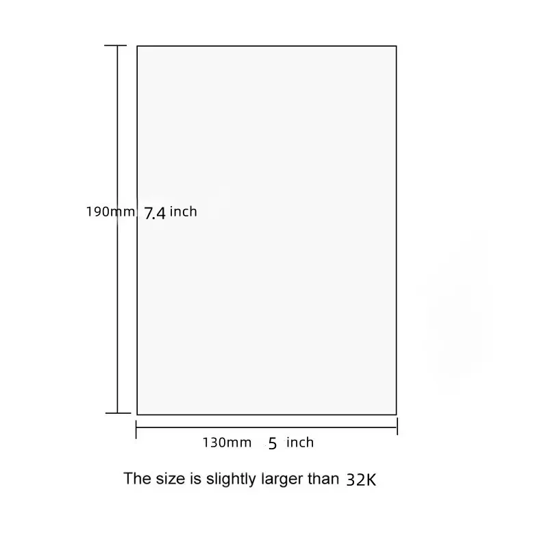 Papel de acuarela 100% algodón, 20 hojas, 300g, viaje práctico, cuaderno de bocetos de acuarela, suministros de arte, pintura, suministros escolares