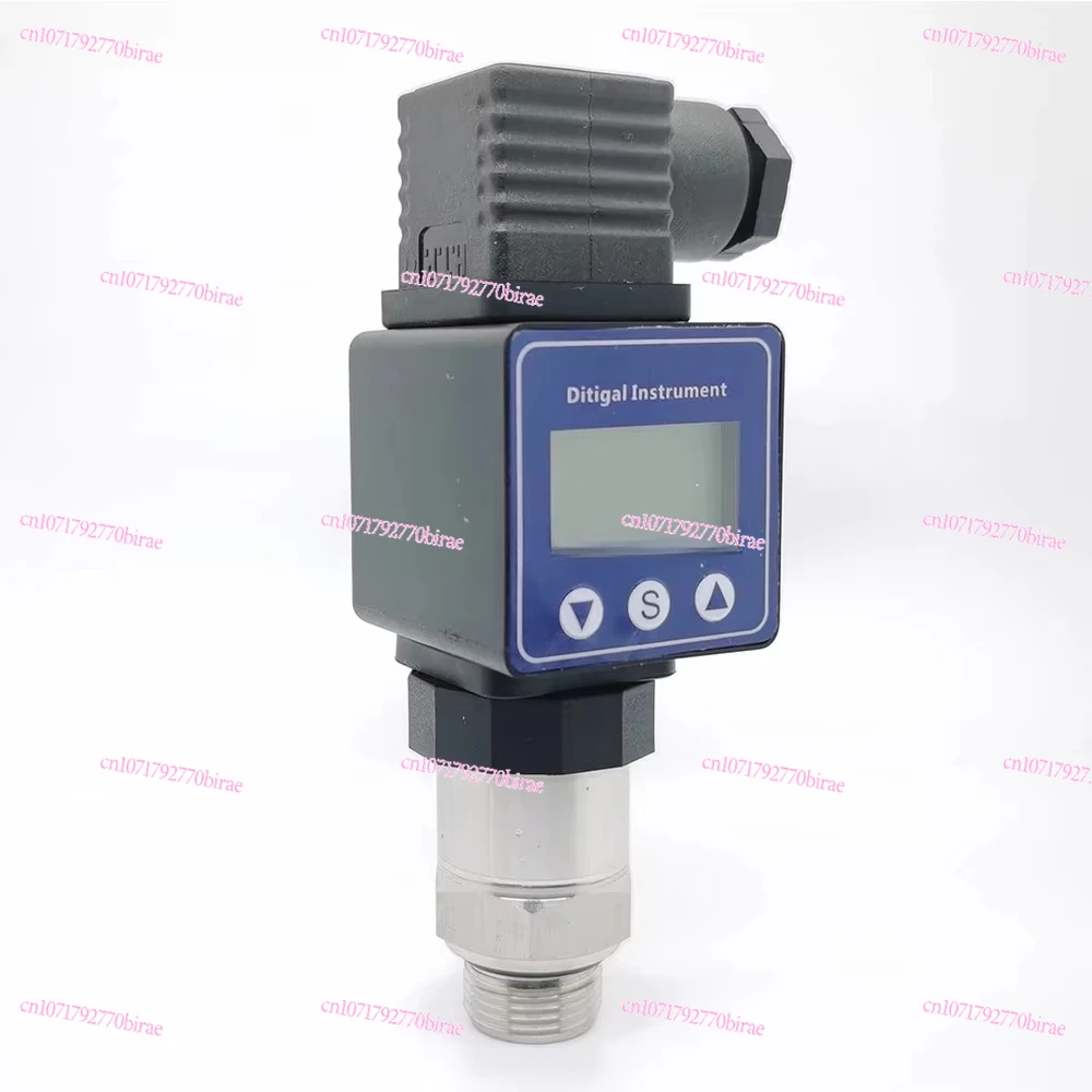 0-10Bar Multifunction Pressure Sensor Transmitter G1/4 DC 5V with Display for Hydraulic Control  Pneumatic Units in HVAC Systems