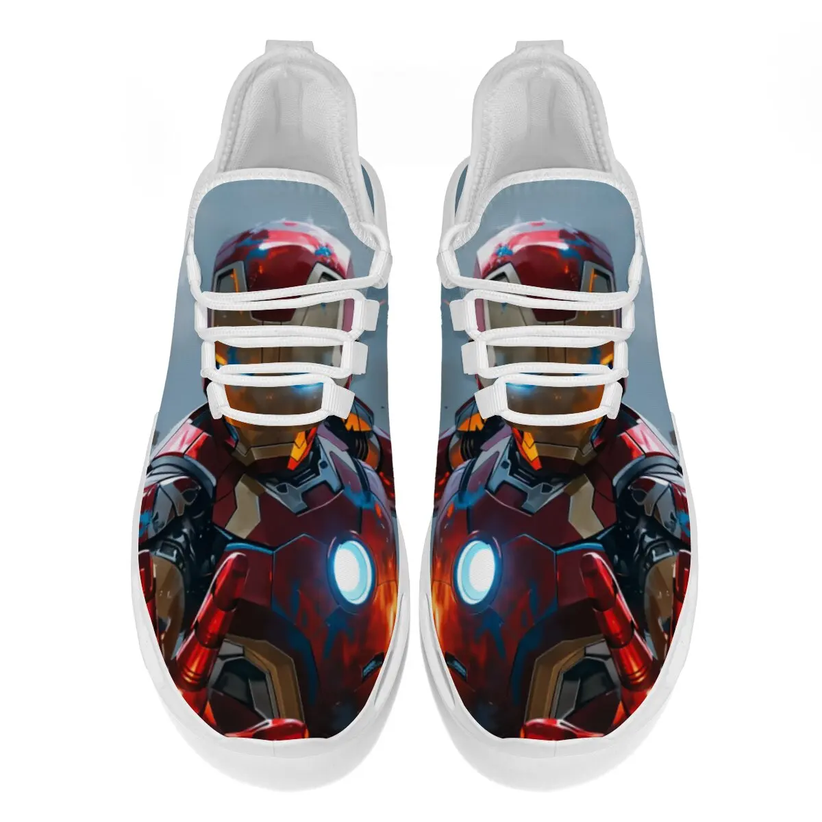 أحذية Marvel Iron Man خفيفة الوزن قابلة للتنفس للرجال، أحذية قماشية جديدة مريحة ومقاومة للاهتراء، أحذية رياضية كاجوال للرجال #6