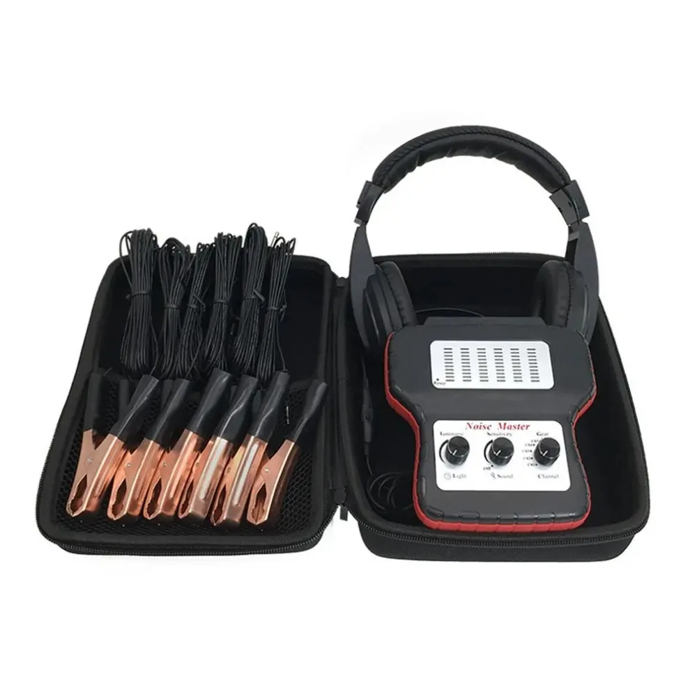 

Multi-Channel Automotive Electrical Stethoscope Noise Detector Car Finder Diagnostic Detect Listening Device With Headphone