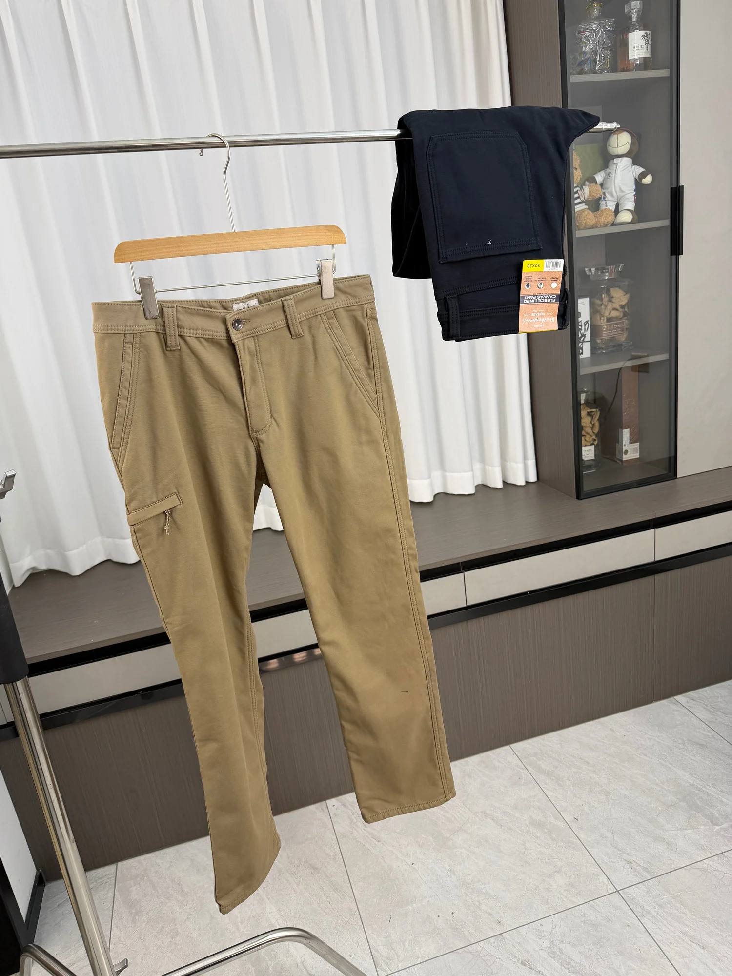 

Модные мужские утепленные брюки прямого кроя для активного отдыха, повседневные, теплые, для зимнего сезона, удобные, прямого кроя