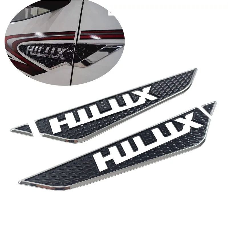 

Наклейка-эмблема на боковую часть кузова, декоративная накладка с логотипом для Toyota Hilux Vigo, аксессуары