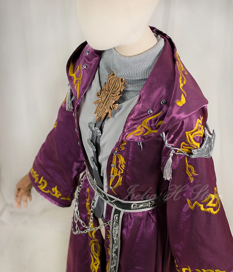 Irelia H 맞춤형 사이즈 제작 FF14 파이널 판타지 XIV 크립틀러커 코스프레 로브, 코스튬 할로윈 의상