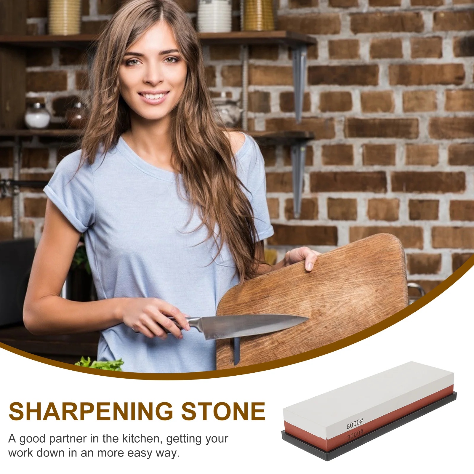 

Professional /8000 Grit For Knives Sharpening Kit Knives Scissors Polishing Kitchen Tool Wet Stone