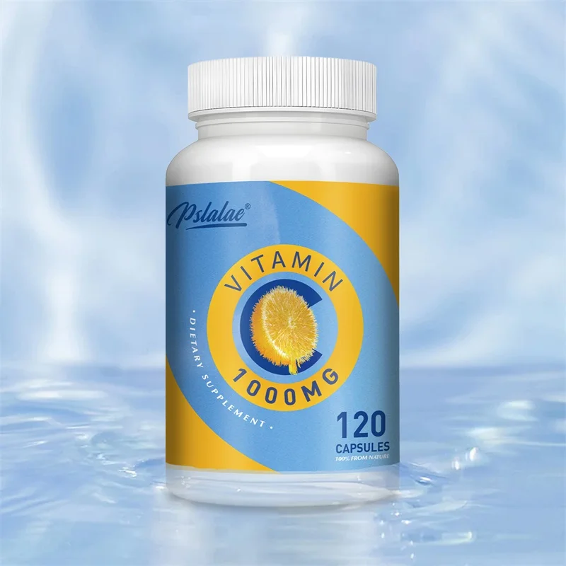 

Vitamin C - Promote Skin, Hair, Nails and Immune Health, Antioxidants - 120 Capsules