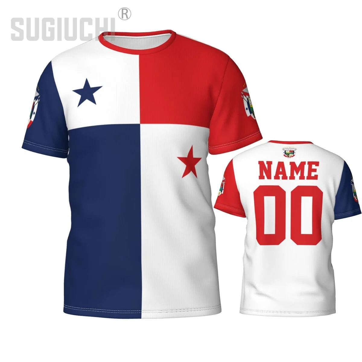 Custom Name Number Panama Flag Emblem 3D T-shirts For Men Women Tees jersey team Clothes Soccer Football Fans Gift T shirt