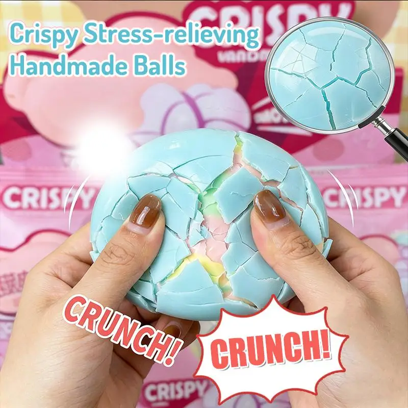 Unique Texture Wax Coated Crunchy Sensory Toys Crispy Crackling Sound for All Ages Anxiety Stress Relief