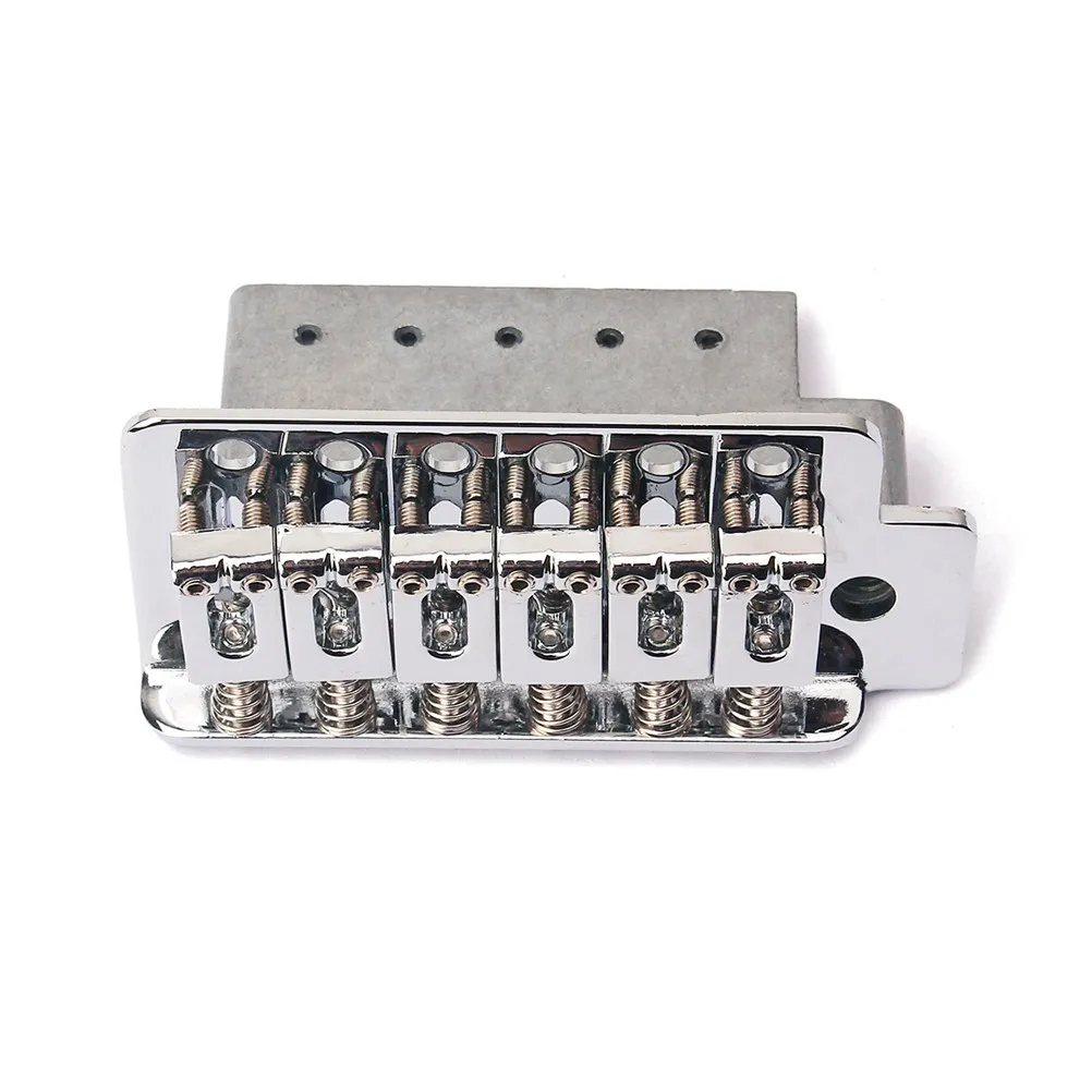 Ga202 Right Handed 6 String Flat St Saddle Single Tremolo Bridge System for Electric Guitar High Quality Metal Finish