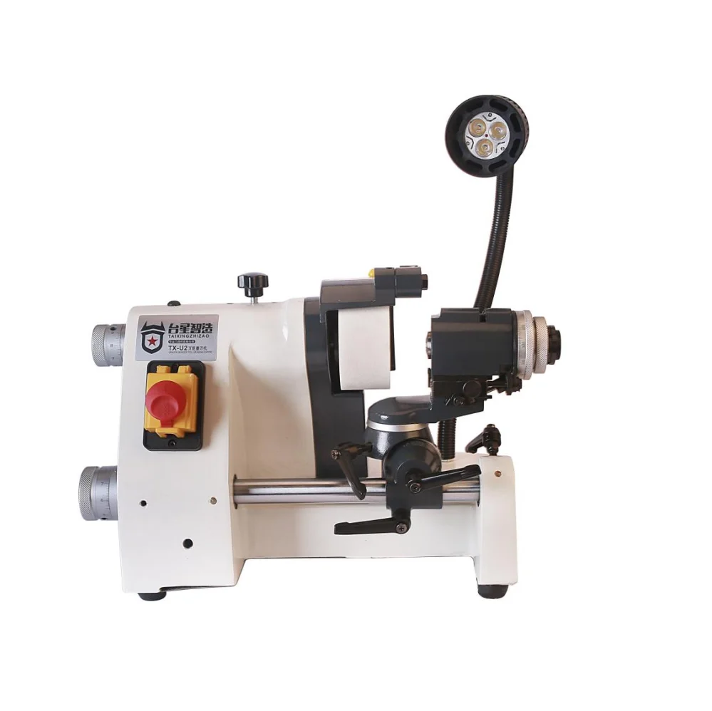 

Universal electric button valve grinding machine