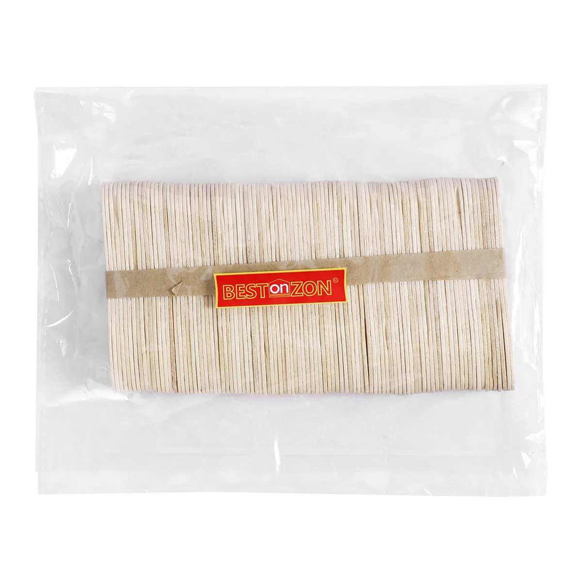 

100pcs Wooden Dessert Natural Wood Ice Cream Taster Spoons Eco-Friendly Smooth Strong Disposable Spoons For Ice Cream Sampling