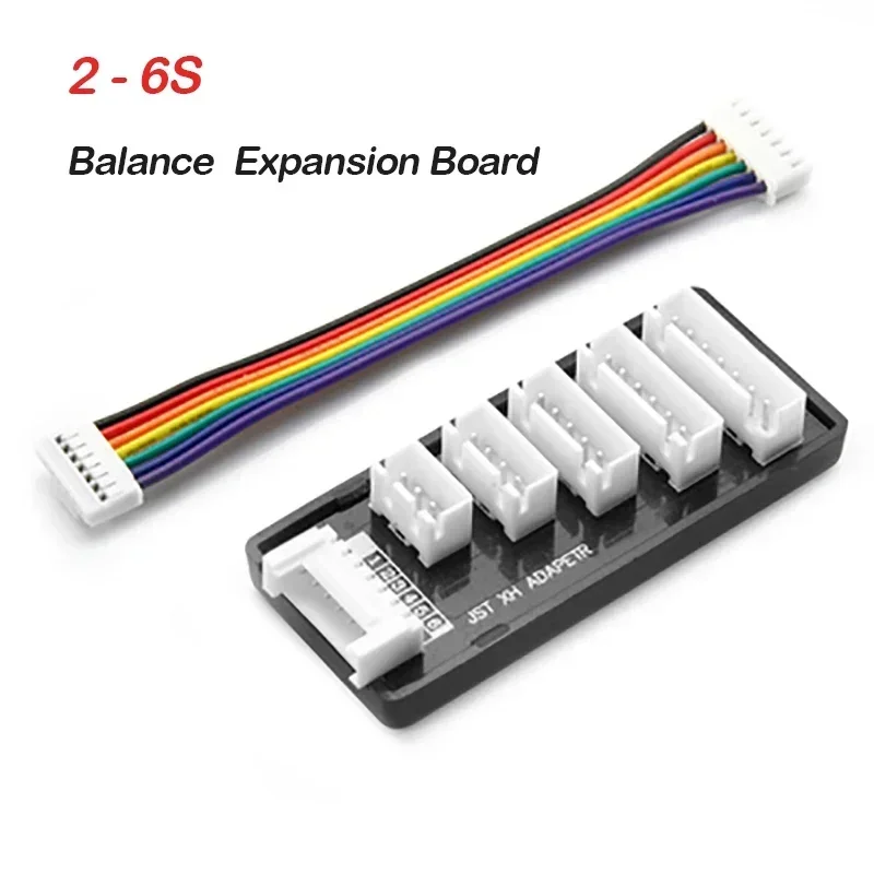 1PC 2-6S Balance Expansion board JST-XH adapter Q6 Q8 D6 PRO V6 UNA6 LiPo Battery Charger Charging Adapter for RC Lipo battery