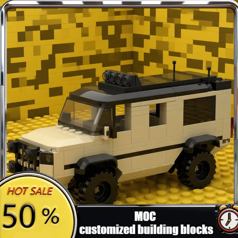 

247 PCS Armored Vehicle Bricks Military Scout MOC Customize Modular Building Block Educational Brick DIY Boys Festival Toy Gift