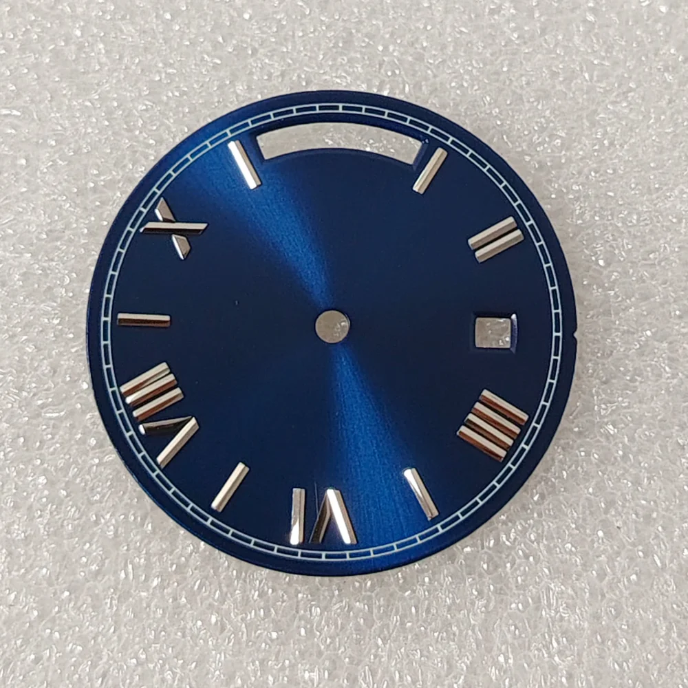 لحركة 8285 30.8 مللي متر ساعة الطلب تقويم واحد أشعة الشمس الاتصال فقط لحركة 8285 الفضة/الذهب/الوردي مسمار الهاتفي