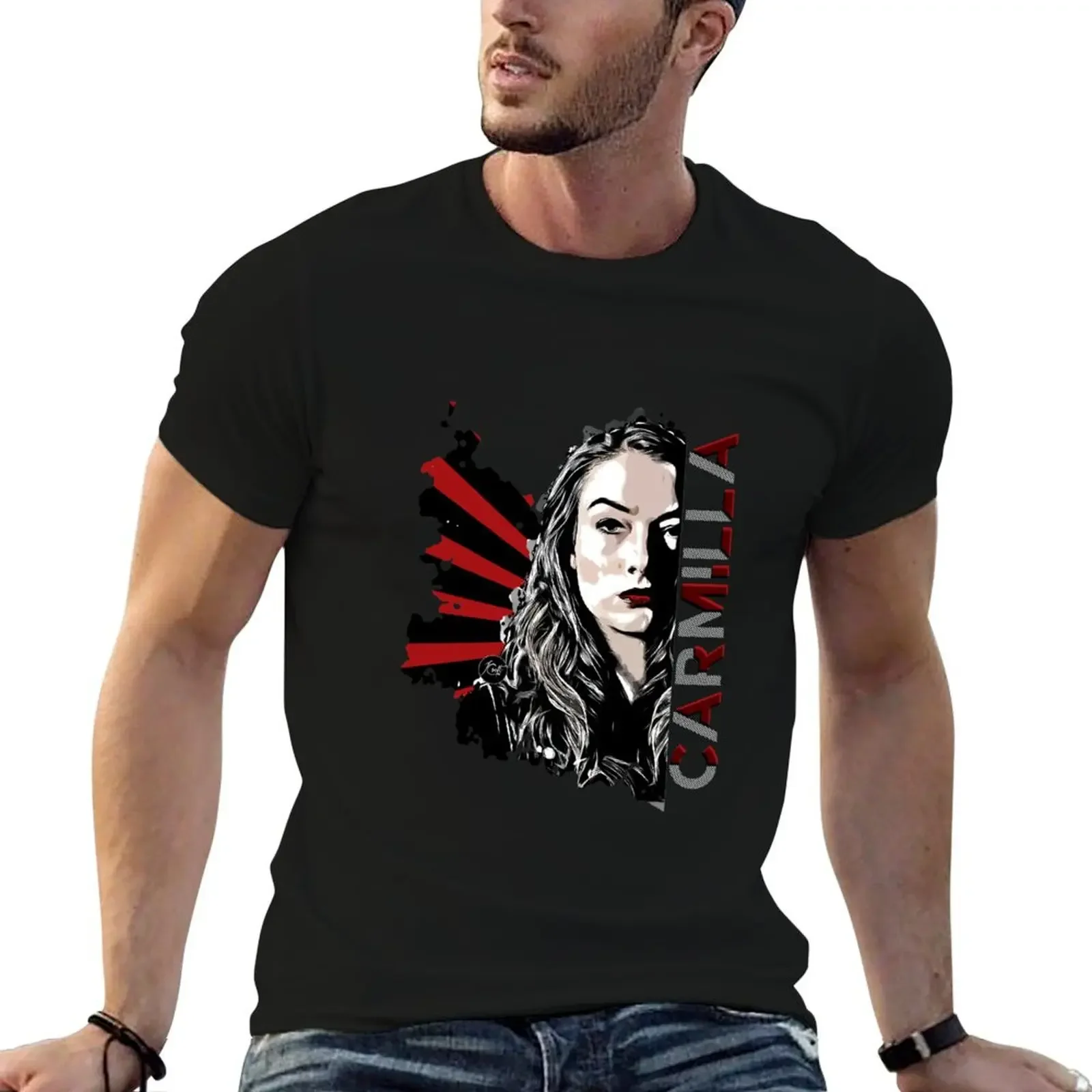 

Carmilla T-Shirt hippie clothes plus size tops cheap stuff plain black t shirts for men