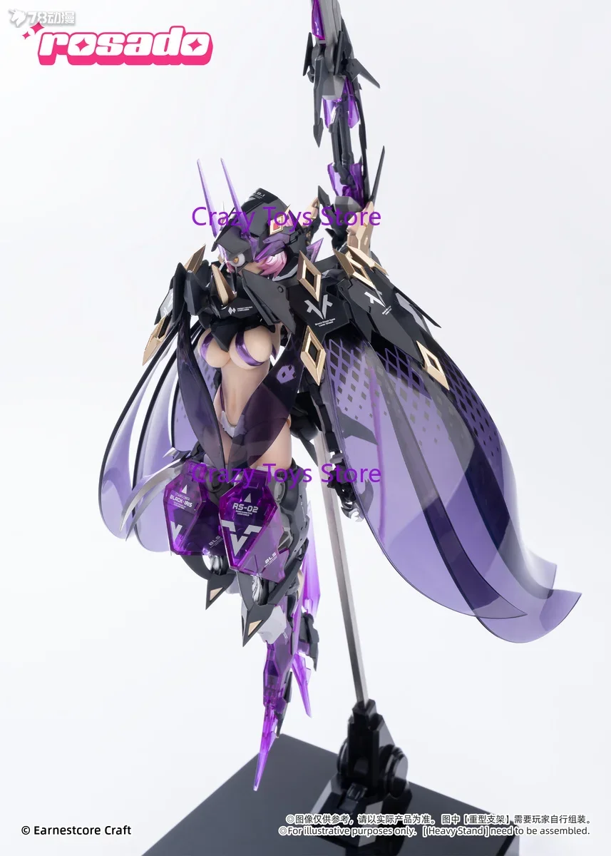 متوفر في المخزون Earnestcore Craft ROSADO RS-02 STARFLOWER BLACK IRIS Movability Model Toys 1/10 مقياس عمل الفتيات نموذج المجموعة #4