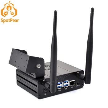 Jetson Orin boîtier en alliage d'aluminium support de caméra adapté aux Kits Jetson Orin Nano et Jetson Orin NX