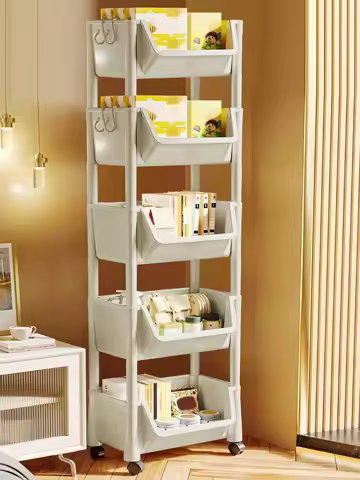 Rolling Utility Cart Organizer, Storage Cart With Wheels, Snack Cart, Kitchen Cart, Bathroom Storage Organizers, Easy To Access