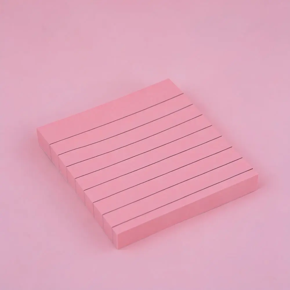 For For Tibei Self Adhesive Memo Pads Colorful Lined Sticky Notes School Student Office Stationery Study Planning Labels