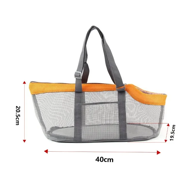 Summer Pet Outgoing Bag Cat Mi Dog Backpack Mesh Breathable Portable Bag Dog Accessories Cat Traveling and Going Out Knapsack