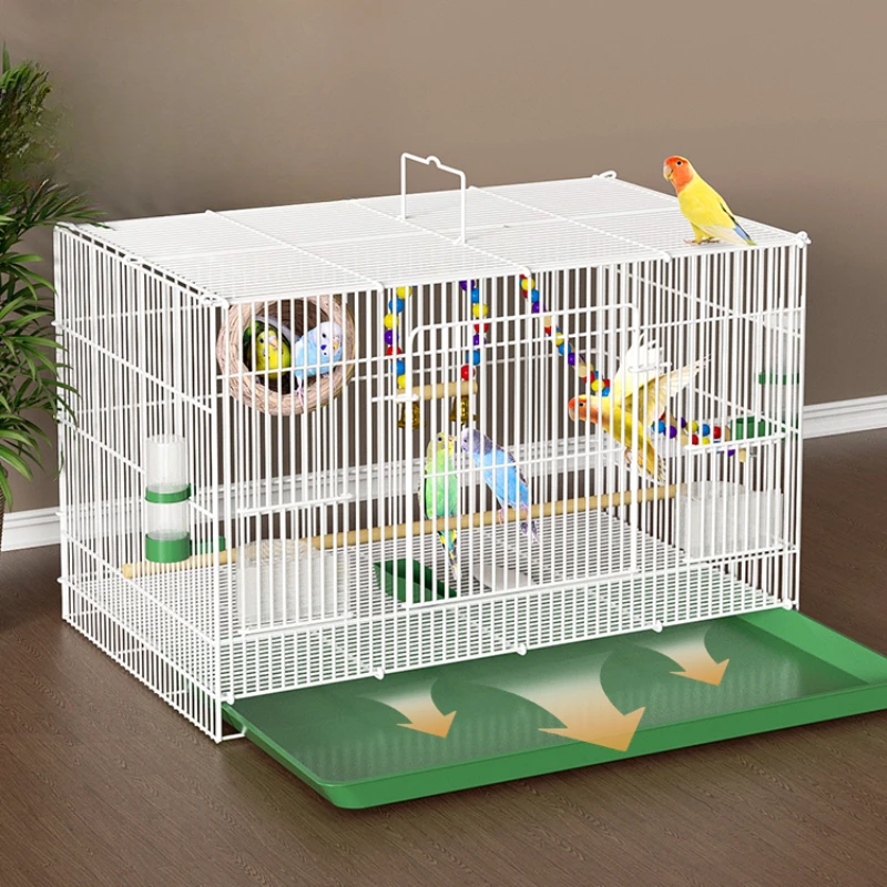 Canary Breeding Feeder Bird Cage Rabbit Villa Parrot Carrier Bird Cage Nest Budgie Oiseaux Accessoires Pet Products RR50BC