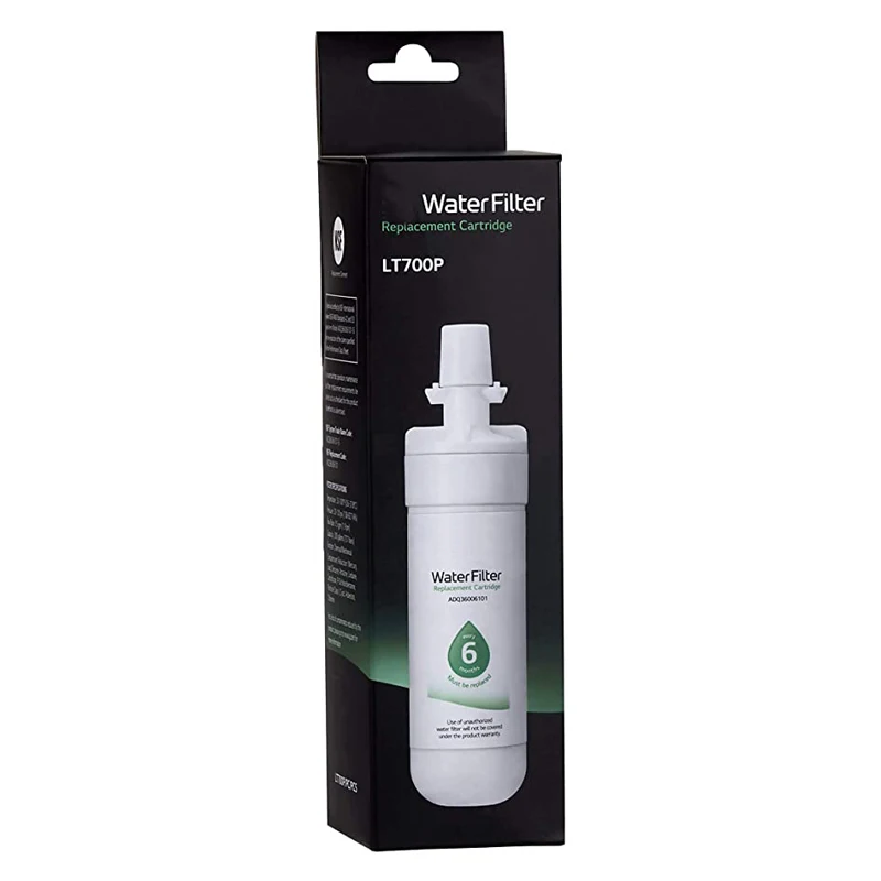 Replace LT700P refrigerator water filter, suitable model ADQ36006101, ADQ36006113, ADQ75795103 or AGF80300702