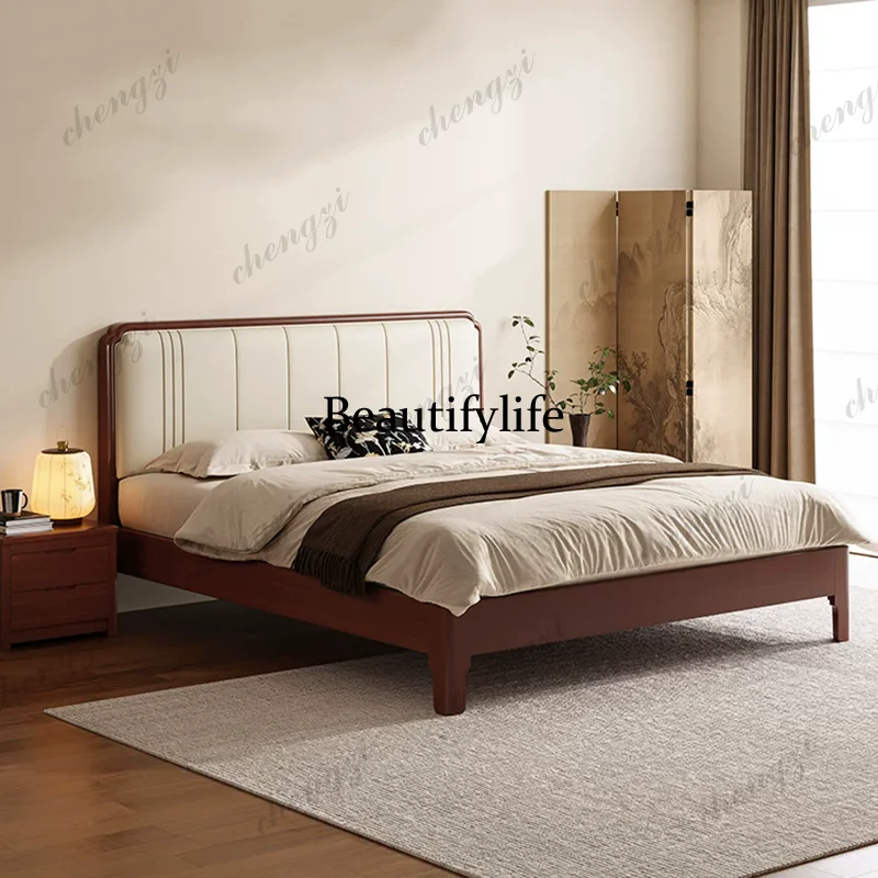 

K182 Mobile Bed Sleeping Design Wooden Floor Luxury Children Bedroom Bed Double Letto Matrimoniale Lounge Suite Furniture