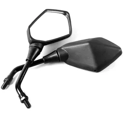 2Pcs/Pair 8mm 10mm Motorcycle Mirror Scooter E-Bike Rearview Mirrors Electromobile Back Side Convex Mirror