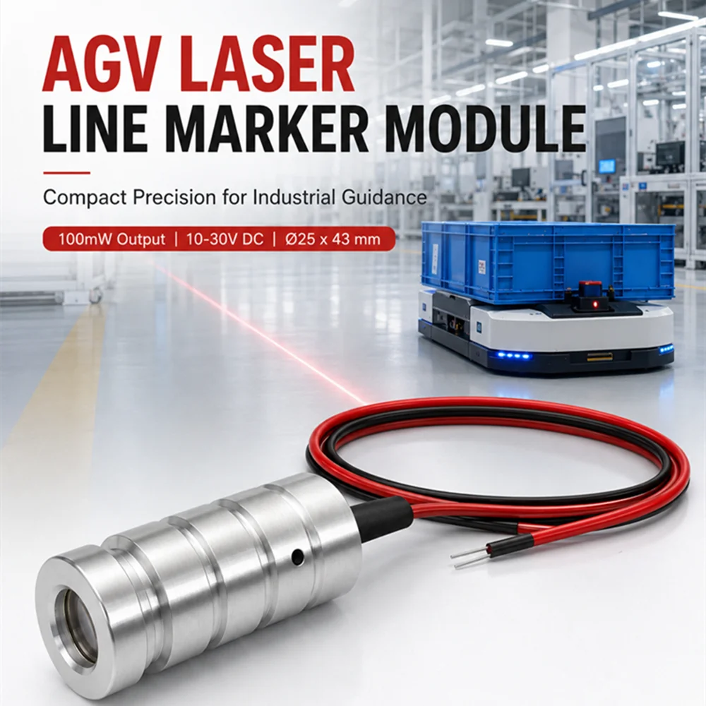 Professional AGV Robot Safety Laser Line Warning Projection Warehouse Enhancing Boundary for  Forklifts Electric Pallet Trucks