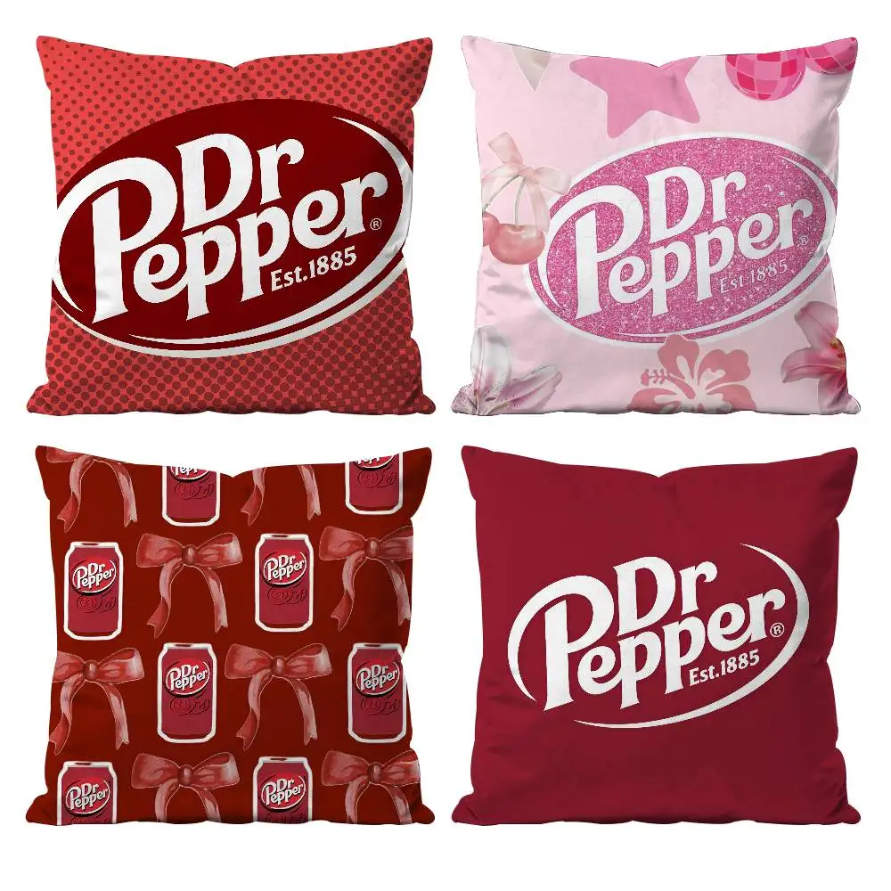 موضة الساخن D-Dr PepperS كيس وسادة مكافحة الغبار المخدة غير مرئية سستة حريري قصير أفخم غطاء وسادة أريكة #1