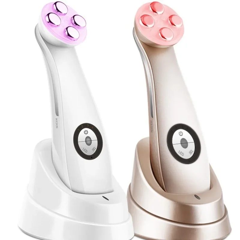 Facial Lifting and Smoothing Massage Device with EMS Microcurrent and RF Technology Skin Tightening Massager