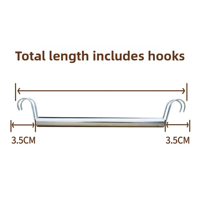 Open-Style Stainless Steel Clothes Rack Stand Indoor Closet Storage Simple Assembly Free-Standing Wardrobe Accessories