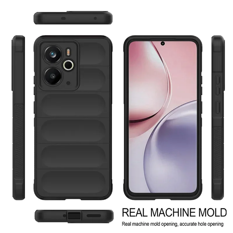 Flexible Haut Gefühl Silikon Stoßfest Fall für Realme 14 5G Realme 14T Schutzhülle Zurück Shell Fundas coque