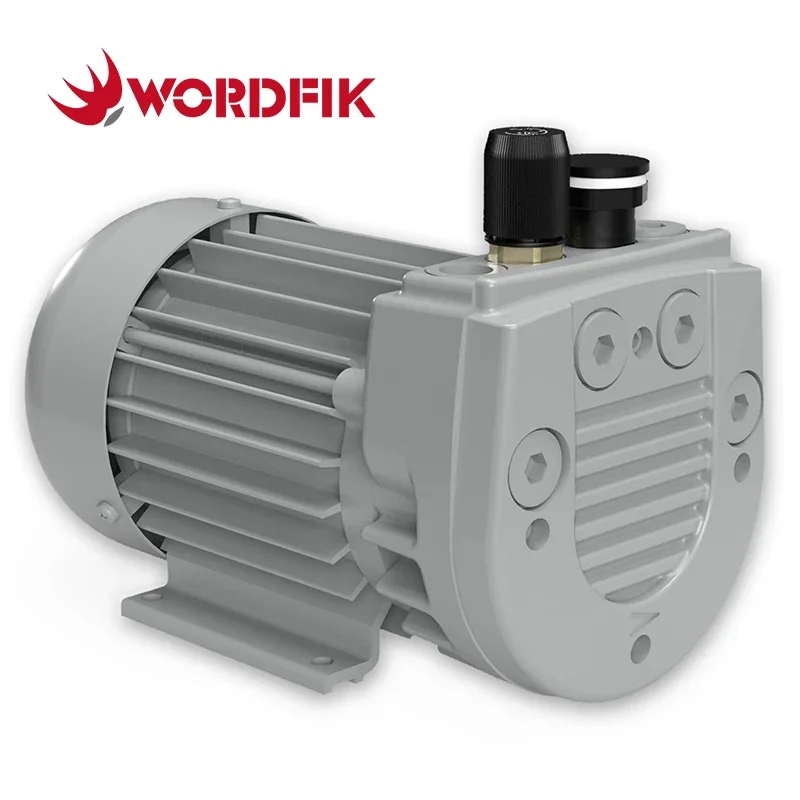 220V/380V Oil-Less Carbon Rotary Vane Vacuum Pump Becker VT4.4 Medium Vacuum for Printing Machine Wordfik Pump Supplier