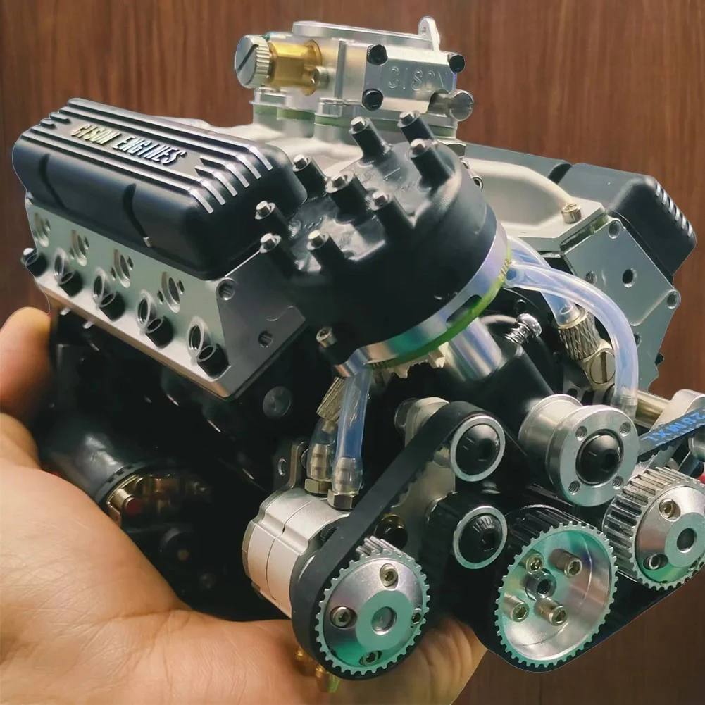 

V8 Engine Model Stylish Desktop Crafts For Cabinet Display
