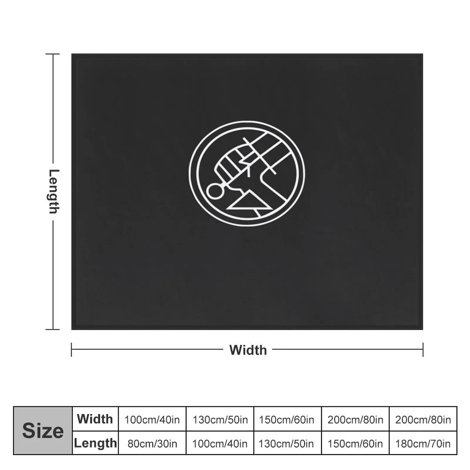 BEST SELLER Bureau for Paranormal Research and Defense BPRD Merchandise Essential T-Shirt Throw Blanket Luxury Throw Blankets