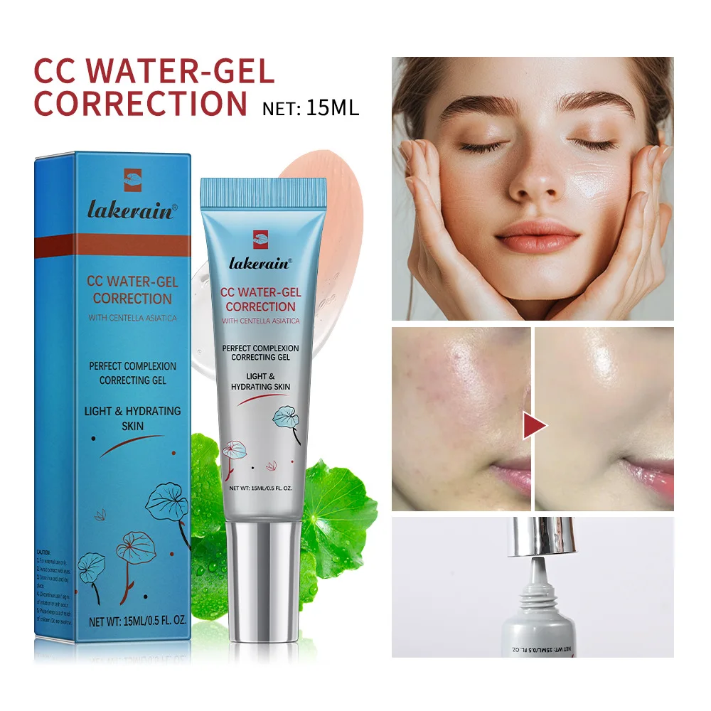 Hot Centella Asiatica CC Cream Concealer Long-lasting Invisible Pores Moisturizing Brightening Primer Foundation Before Makeups