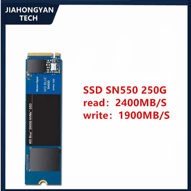 Original For WD West Digital Blue Disk SN550 250G 500G M.2 PCIE SSD Notebook SSD