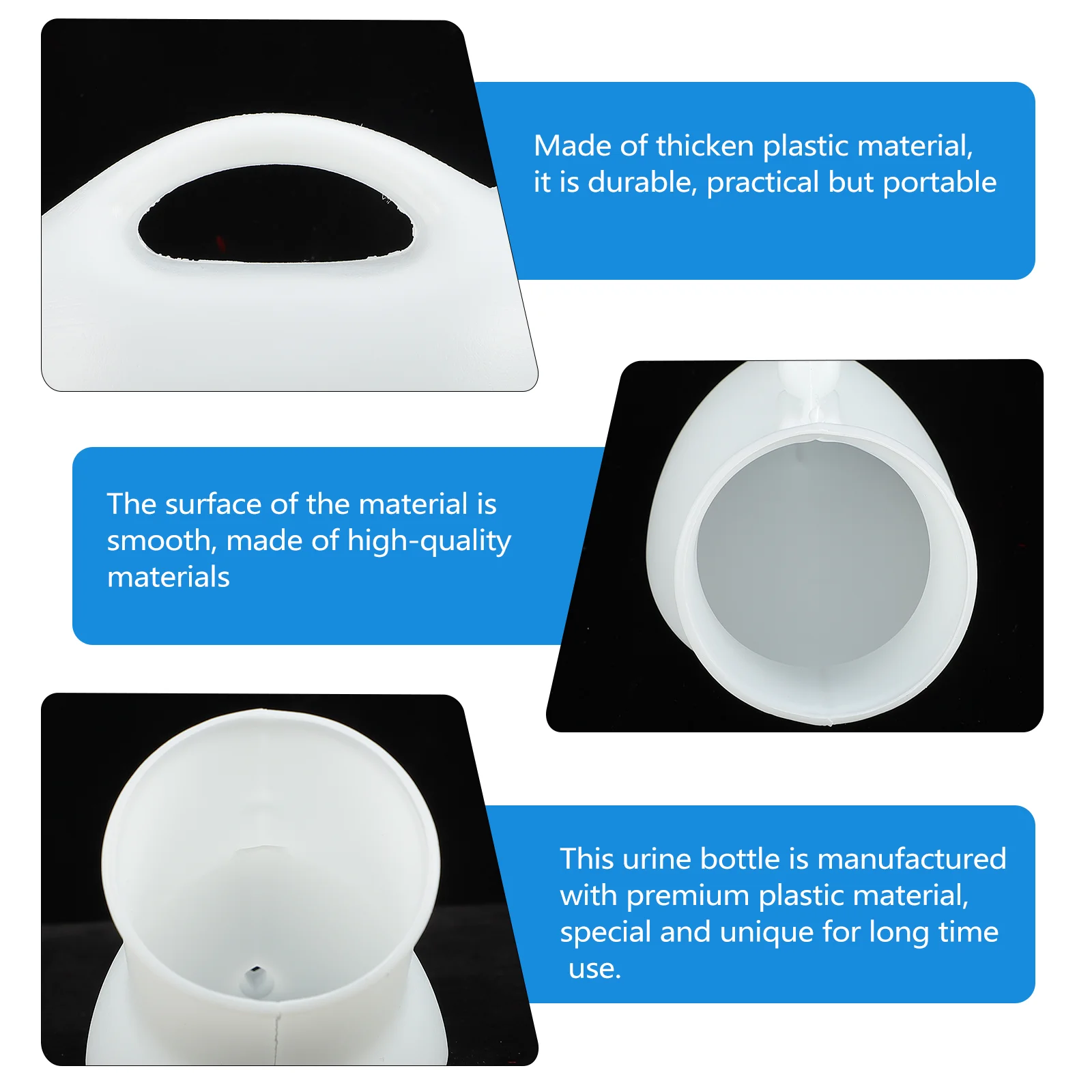 

2000Ml Urine Bottle With Hose Portable Urinal For Elderly Adults Durable Leakproof Medical Use Travel Camping Hospitalization